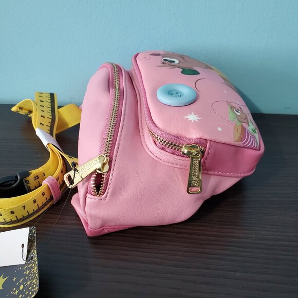 NWT Loungefly Cinderella Anniversary Edition Gus Gus Fanny Pack *RARE* - Picture 4 of 5